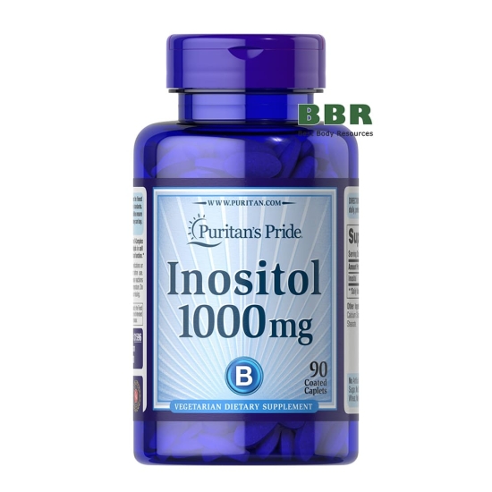 Inositol 1000mg 90 Tabs, Puritans Pride фото