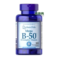 Vitamin B-50 B-Complex 100 Caps, Puritans Pride