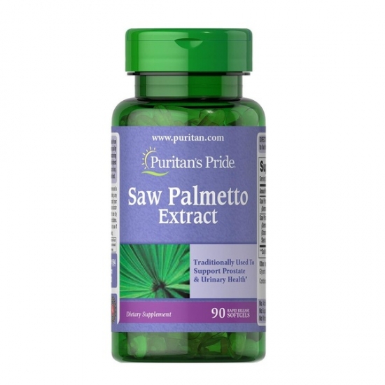 Saw Palmetto Extract 90 Softgels, Puritans Pride (Softgels) картинка Saw Palmetto Extract 90 Softgels, Puritans Pride (Softgels) фото