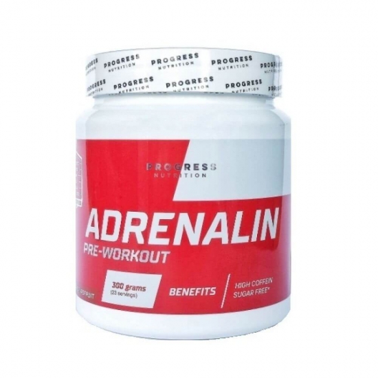 Adrenalin Pre-Workout 300g, Progress Nutrition фото