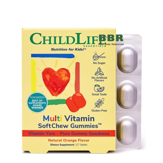 Multi Vitamin for Kids 27 Tabs, ChildLife фото