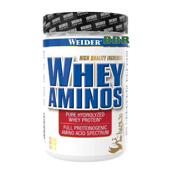Whey Aminos 300 Tabs, Weider фото