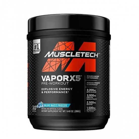 Vapor X5 Pre-Workout 30 Servings, MuscleTech (Miami Spring) картинка Vapor X5 Pre-Workout 30 Servings, MuscleTech (Miami Spring) фото