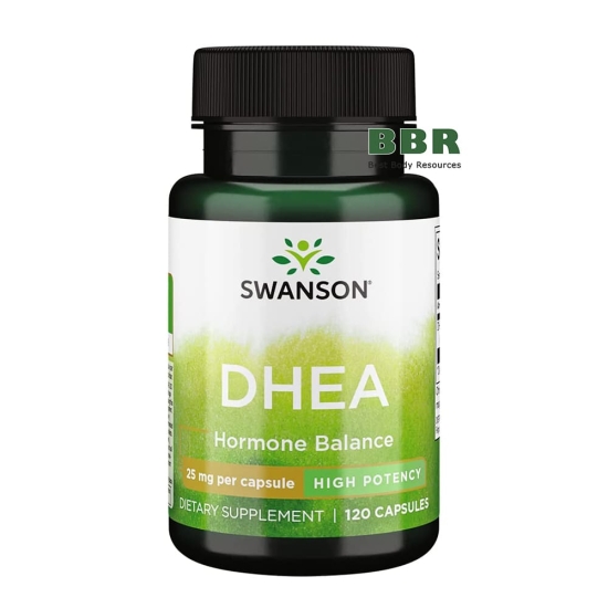 DHEA 25mg 120 Caps, Swanson фото