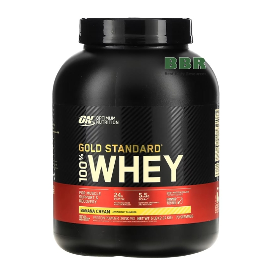 100% Whey Gold Standard EU 2270g, Optimum Nutrition фото