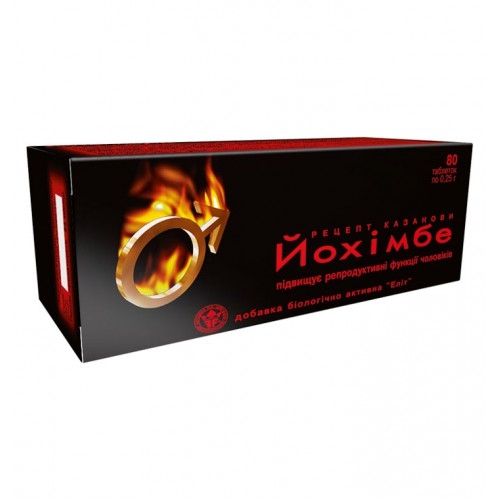 ДД для активных мужчин "Йохимбе-рецепт Казановы" №80 фото
