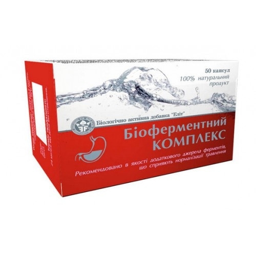 Биоферментный комплекс № 50 для нормализации пищеварения фото