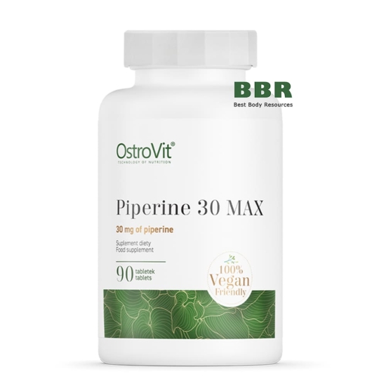 Piperine 30 MAX 90 Tabs, OstroVit фото