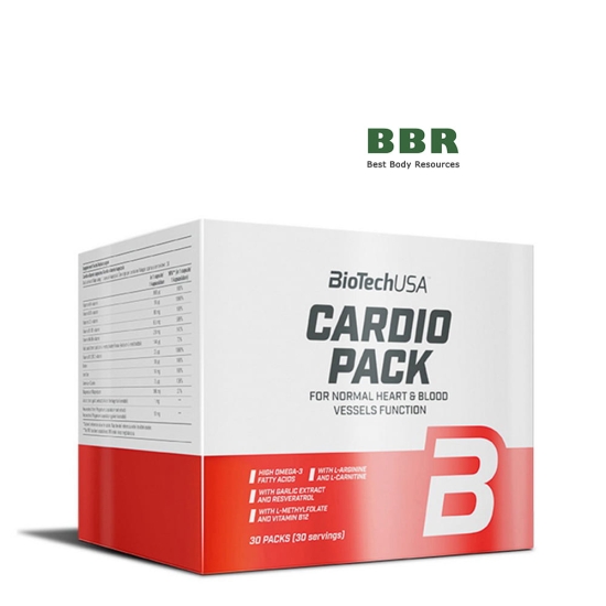 Cardio Pack 30 Packs, BioTechUSA фото