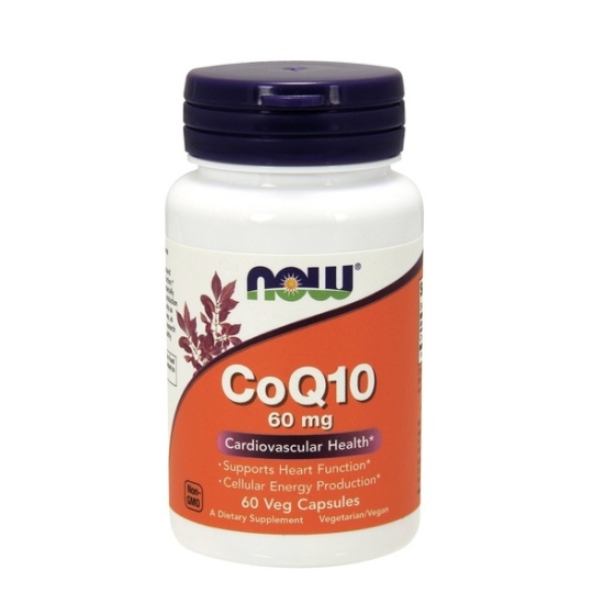 CoQ10 60mg 60 Caps, NOW Foods (Caps) фото