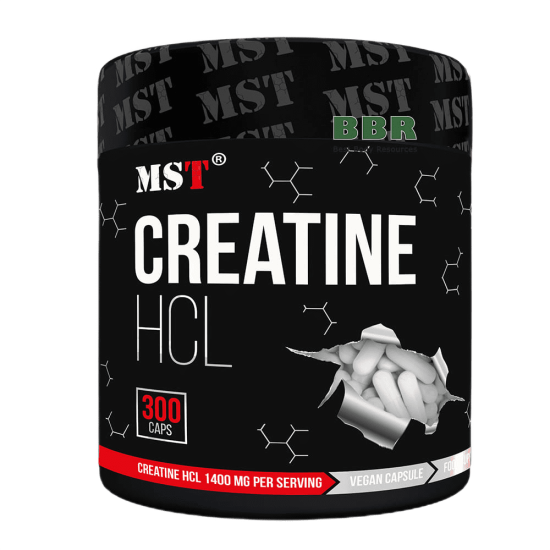 Creatine HCL 300 Caps, MST фото