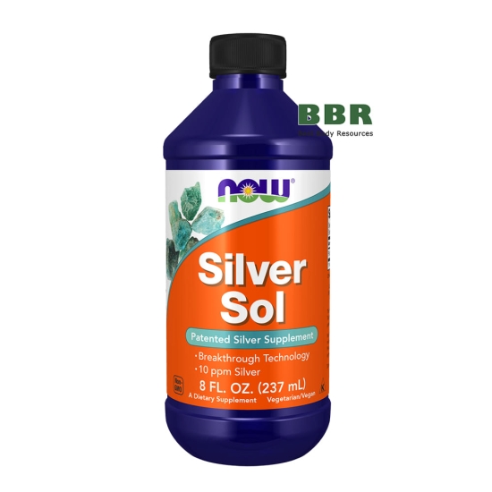 Silver Sol 237ml, NOW Foods фото