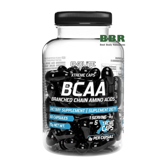 BCAA 2:1:1 Xtreme 60 Caps, Evolite фото
