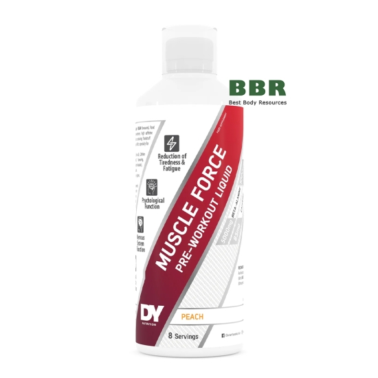 Muscle Force Pre-Workout Liquid 500ml, Dorian Yates фото
