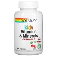 Children`s Vitamin & Minerals 120 Chewables, Solaray