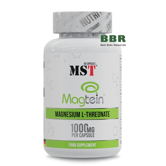Magtein Magnesium L-Threonate 1000mg 60 Caps, MST картинка Magtein Magnesium L-Threonate 1000mg 60 Caps, MST фото