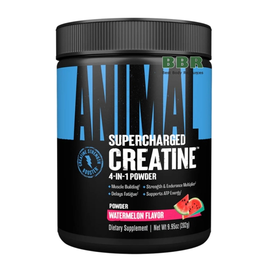 Supercharged Creatine 4 in 1 Powder 282g, Universal Nutrition фото