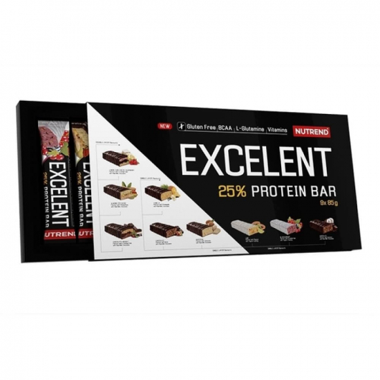 Excelent Protein Bar 9x85g, Nutrend фото