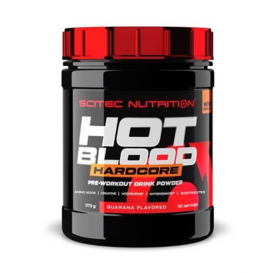 Hot Blood Hardcore 30 Servings 375g, Scitec Nutrition фото