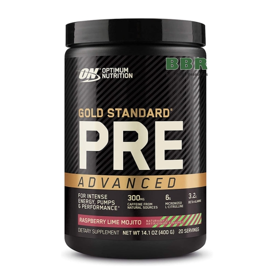 Gold Standard Pre-Advanvced 400g, Optimum Nutrition фото