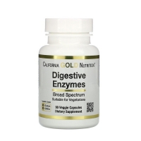 Digestive Enzymes 90 Veg Caps, California GOLD Nutrition
