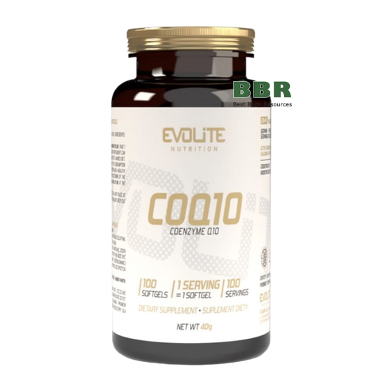 CoQ10 Coenzyme 100mg 100 Softgels, Evolite фото