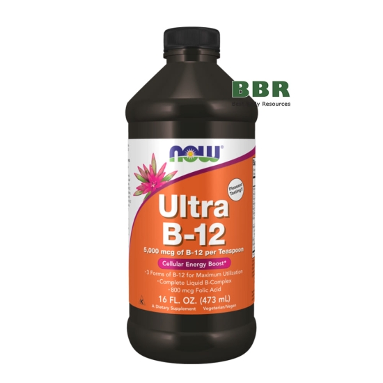 Ultra B-12 473ml, NOW Foods фото