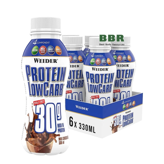 Protein Low Carb Drink 330ml, Weider фото