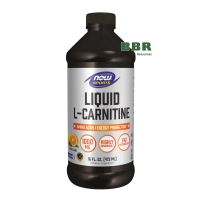 Liquid L-carnitine 473ml, NOW Foods