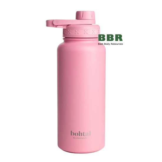 Бутылка для воды металлическая Bohtal Insulated Sports Bottle 960ml, Smart Shake фото