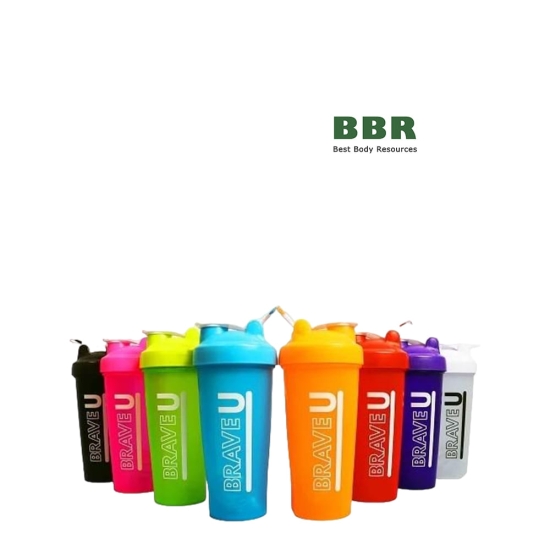 Шейкер с шариком 700ml, BraveU фото