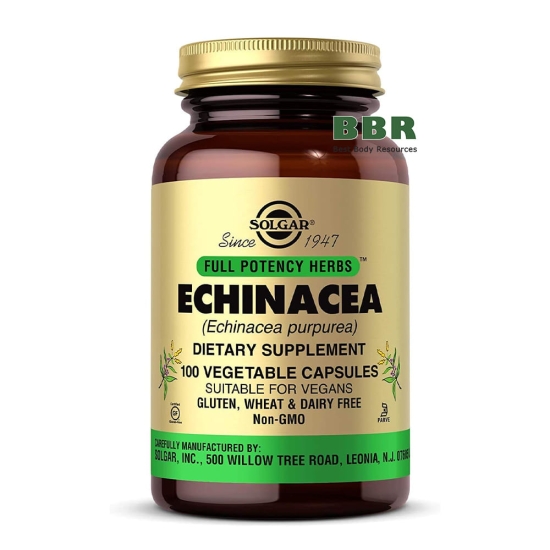 Echinacea 100 Veg Caps, Solgar фото