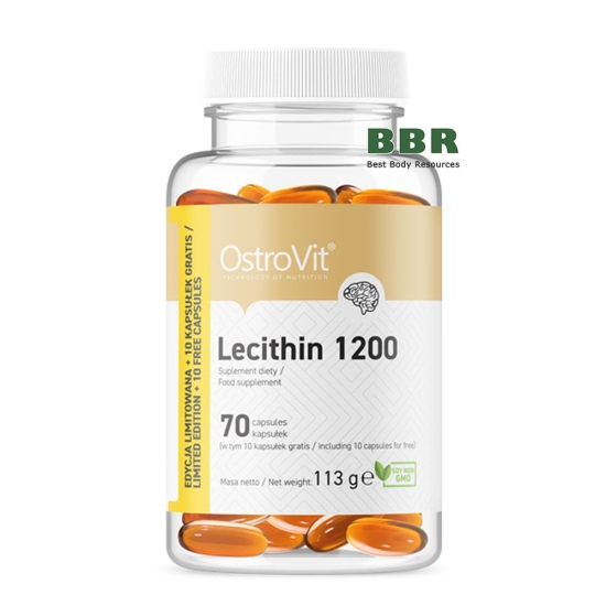 Lecithin 1200 70 Softgels, OstroVit фото