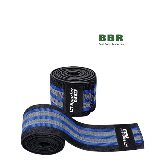 Бинты на колени MFA-419 4D One Size Blue, Sporter фото