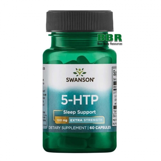 5-HTP 100mg 60 Caps, Swanson фото