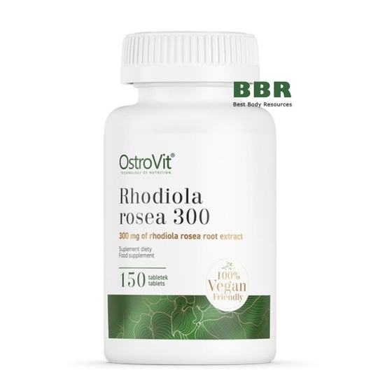 Rhodiola Rosea 300mg 150 Tabs, OstroVit фото