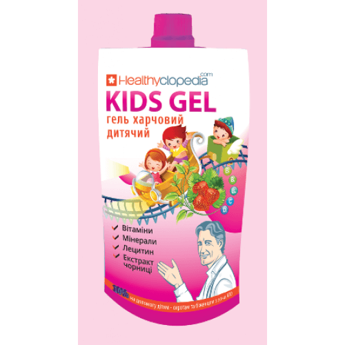 Гель пищевой "Kids Gel" 120мл фото