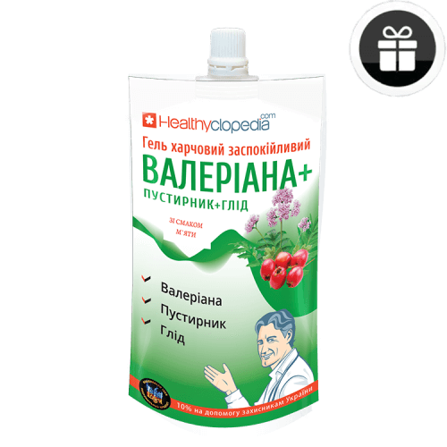 Гель пищевой "Валериана + Пустырник + Боярышник" 120мл фото