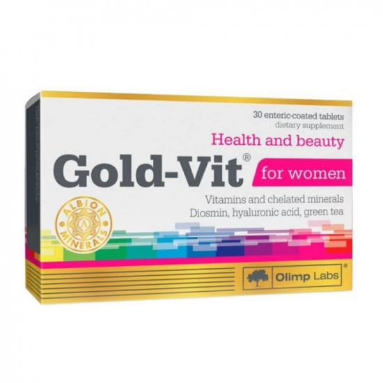 Gold-Vit For Women 30 Tabs, Olimp картинка Gold-Vit For Women 30 Tabs, Olimp фото