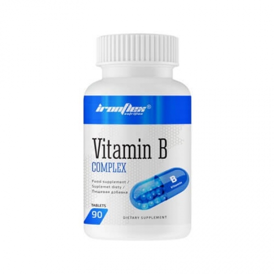 Vitamin B Complex 90tab, IronFlex картинка Vitamin B Complex 90tab, IronFlex фото