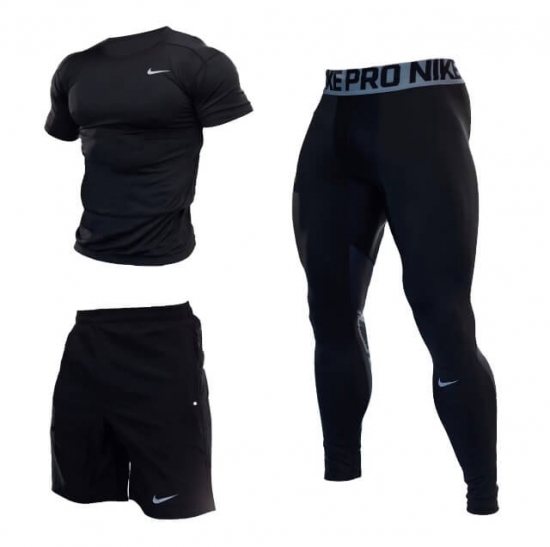 Компрессионный комплект Nike Pro Kit 3 в 1 фото