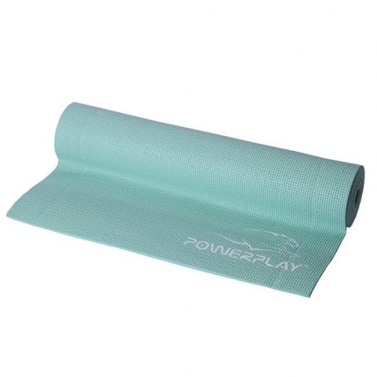 Коврик для йоги и фитнеса 4010 Mint, PowerPlay фото