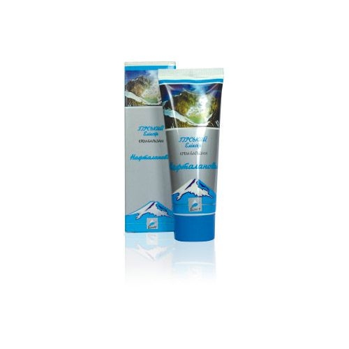 Крем-бальзам «Горный эликсир» нафталановый фото