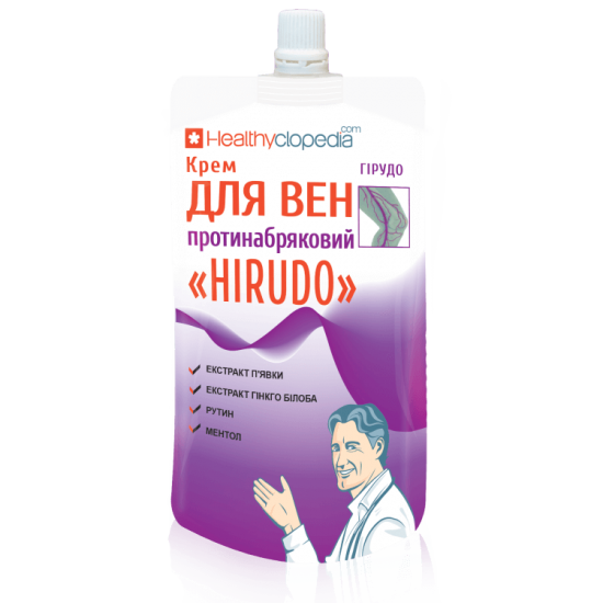 Крем для вен противоотечный "Hirudo" фото