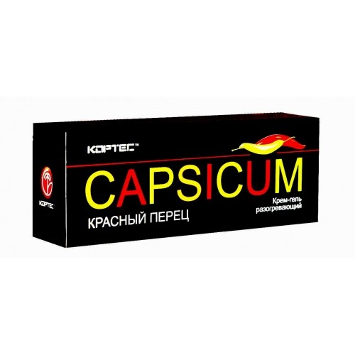 Крем-гель «CAPSICUM. Красный перец» (Кортес) картинка Крем-гель «CAPSICUM. Красный перец» (Кортес) фото