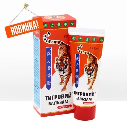 Крем "Тигровый бальзам" красный фото