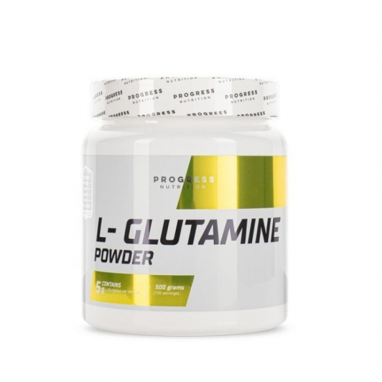 L-Glutamine Powder 500g, Progress Nutrition фото