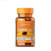 Lutein 20mg with Zeaxanthin 60 Softgels, Puritans Pride