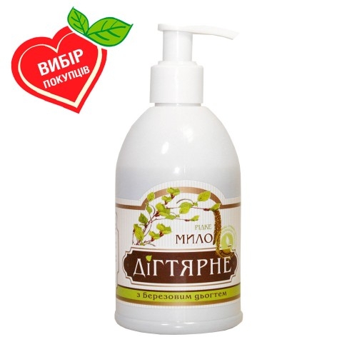 Мыло дегтярное жидкое (Эликсир) фото