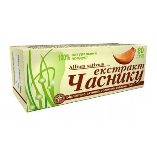Препарат для иммунитета "Экстракт чеснока" №80 фото